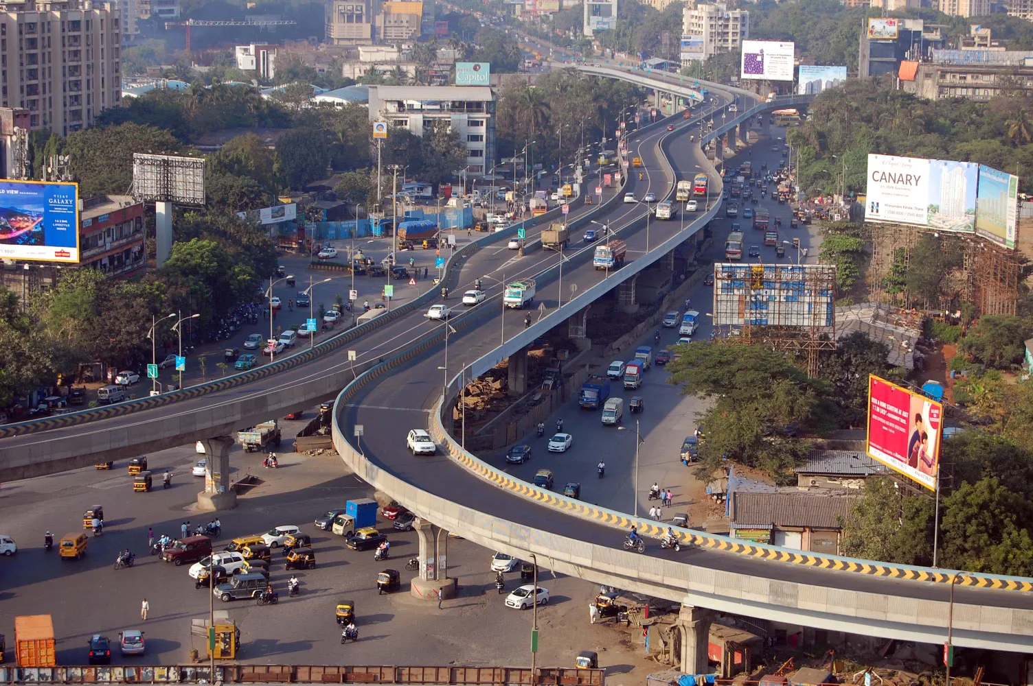 Kapurbawdi Flyover 8